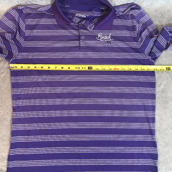 NIKE GOLF DRI-FIT "SMOCK GOLF COURSE" POLO SHIRT - Picture 6 of 7